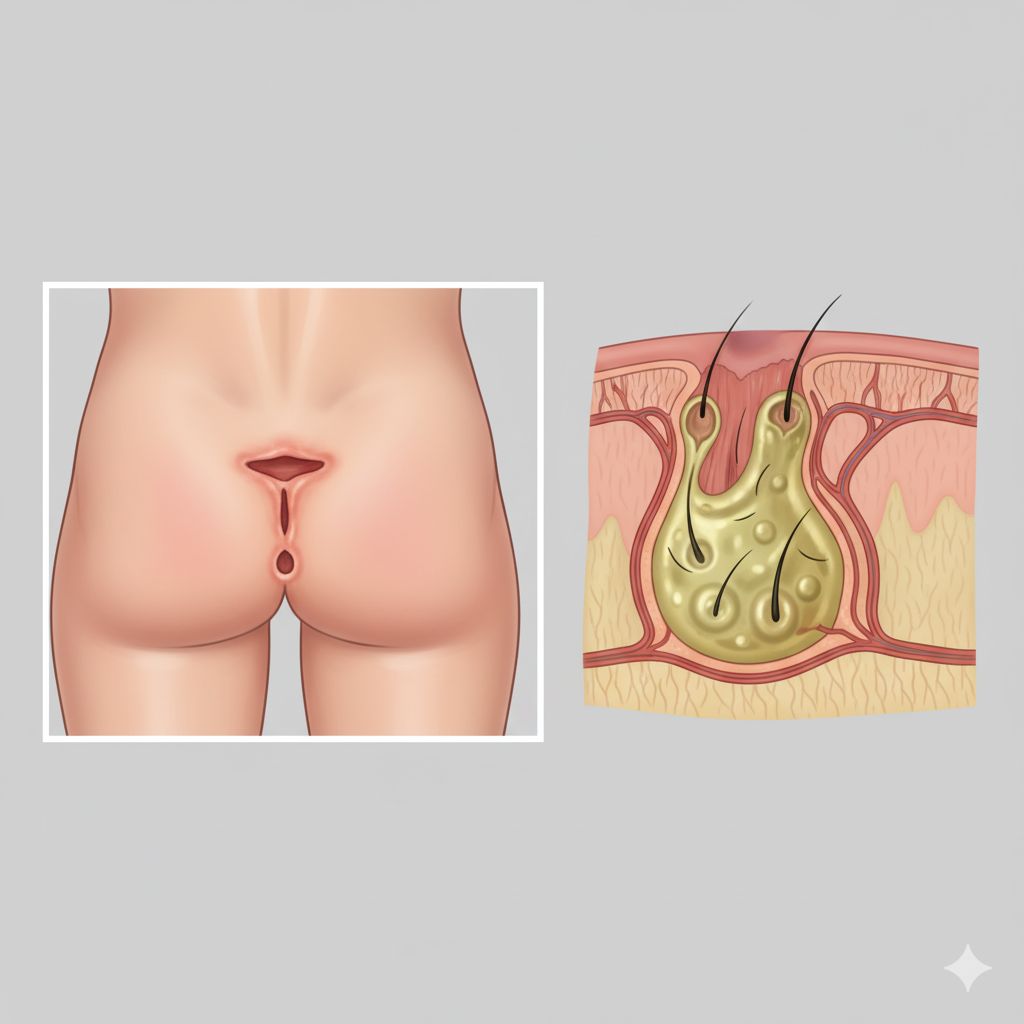 Kıl Dönmesi (Pilonidal Sinüs): Belirtileri, Nedenleri ve Tedavi Yöntemleri